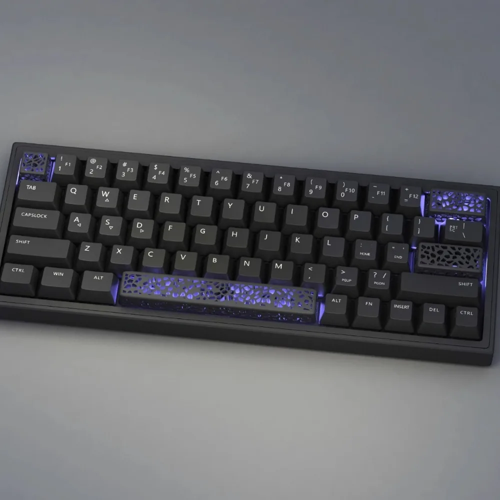 Teclas huecas translúcidas, barra espacial de resina, Teclado mecánico, tecla de entrada, teclas tridimensionales personalizadas, translúcidas ESc - imagen 4
