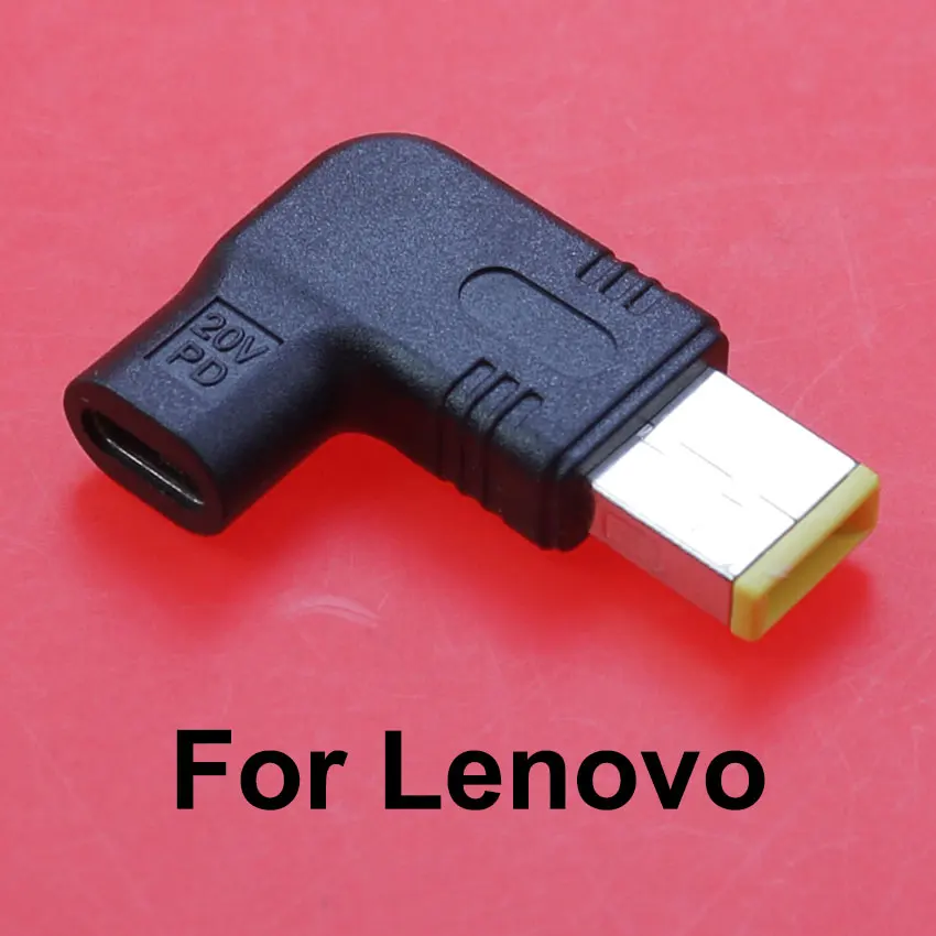 PD 20V 100W adaptador convertidor de corriente enchufe USB tipo C hembra a 4,5*3,0 5,5*1,7 7,4*0,6 conector DC para ordenador portátil para ASUS HP Dell - imagen 4