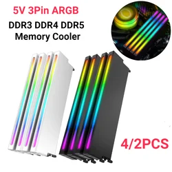 Disipador de calor para RAM ARGB AURA Sync universal aluminio