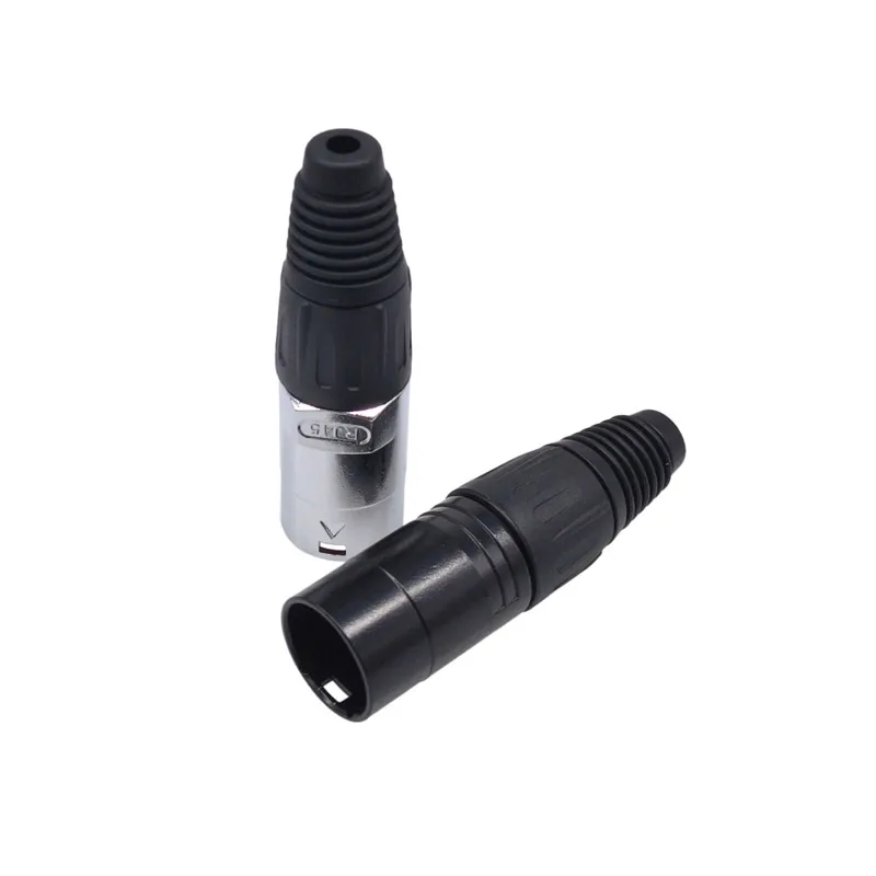 1 Uds conector tipo D RJ45 montaje en Panel 8P8C conectores de red impermeables NE8FDP NE8FDE - imagen 4