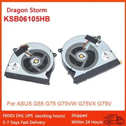 Ventilador ASUS G75VW G75VX G75 – Refrigeración 4 Pines