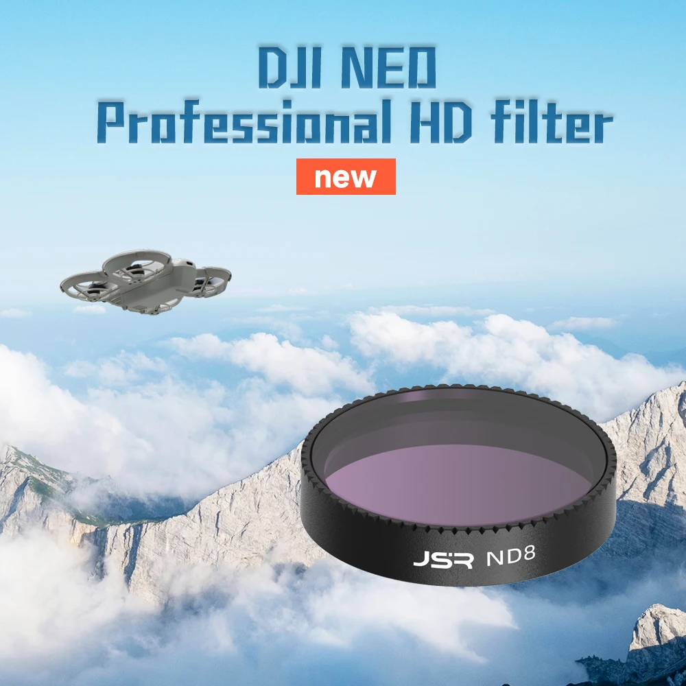 Filtros de lente ND CPL para lente DJI NEO STAR ND64/PL, espejo de atenuación, protección UV, filtro polarizador CPL, lanzadera, accesorios para Drones - imagen 5