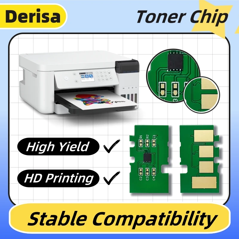 10 Uds Chip de tóner para HP 106A W1106A láser MFP 135wg MFP 135w MFP 135a 135r MFP 137fnw 137fwg MFP 107a 107w 107r impresora láser