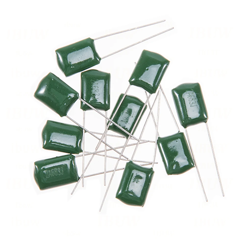150/180/660PCS Kit de condensadores de película de poliéster 100V 1nF 1.5nF 2.2nF 100nF 2A102J 2A471J 2A222J 2A392J 2A332J 2A472J 2A103J 2A473J - imagen 2