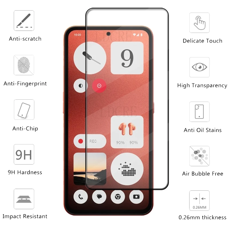 6 en 1 para nada CMF teléfono 1 vidrio nada CMF teléfono 1 vidrio cubierta completa Protector de pantalla de vidrio nada CMF teléfono 1 lente de vidrio - imagen 3