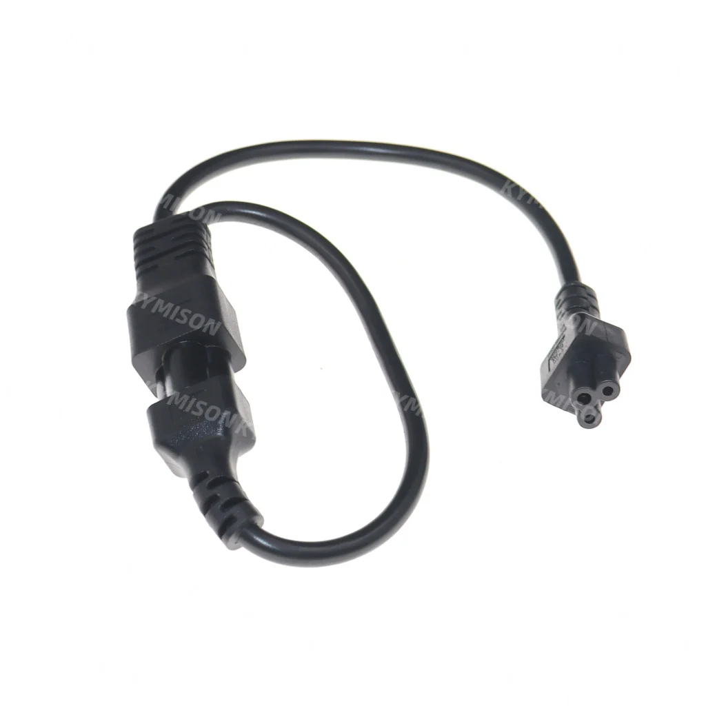 Cable de alimentación divisor tipo Y hembra IEC320 C6 a 2XC5, cable de línea de alimentación C5 a C6 a extensión IEC 320 C5 de 2 vías - imagen 5