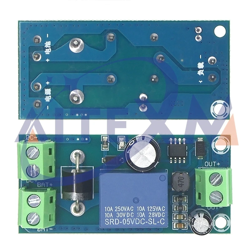Módulo de batería de litio de batería de espera de conmutación automática de fallo de energía YX850 JY-850 DC 5V-48V convertidor de emergencia Universal