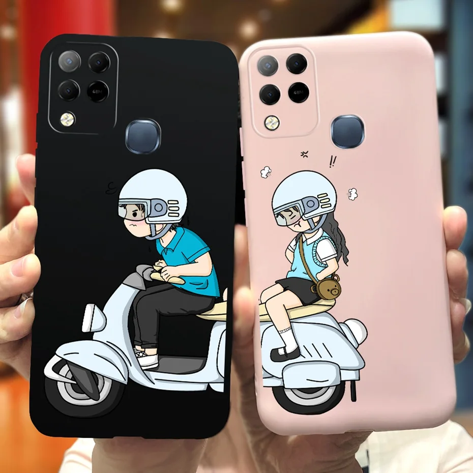 Para Infinix Hot 10S NFC funda de teléfono Cool Fashion Design funda trasera de silicona suave para INfinix Hot10s Hot 10T X689C X689B - imagen 3