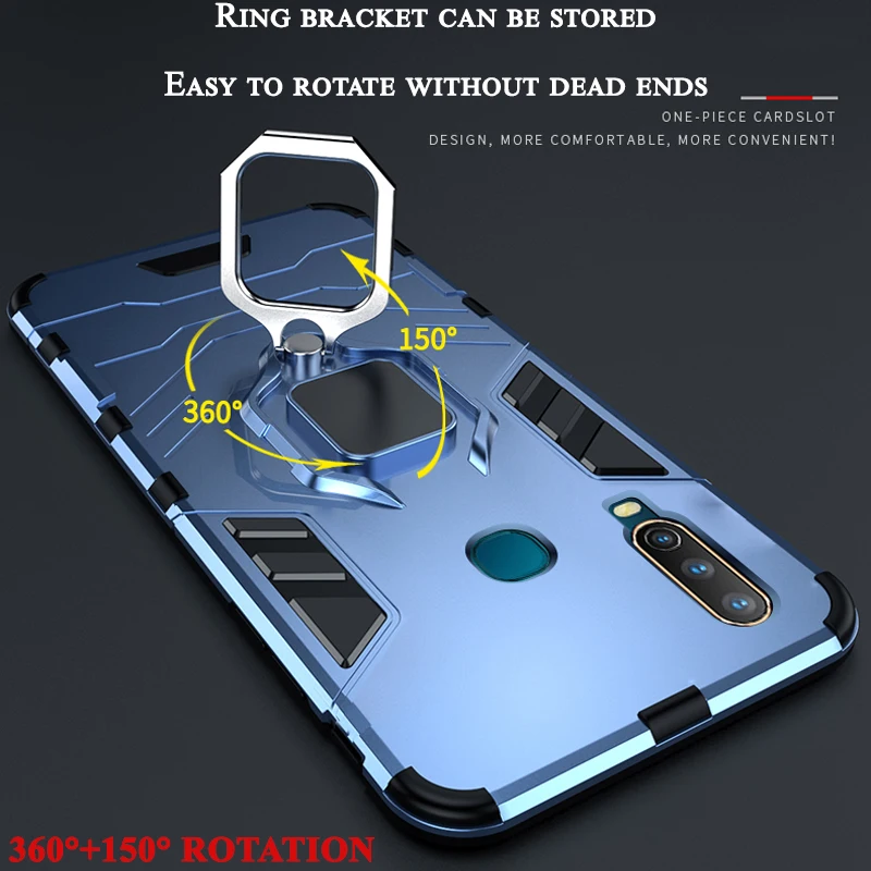 Funda armadura a prueba de golpes para VIVO Y31 2021 Y51 2020 Y11 Y12 Y15 Y17 2019 Y19 V17 Neo V20 SE V21E S9 S9E S10 Pro 4G 5G - imagen 4