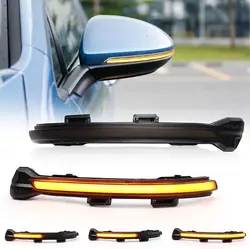 Intermitente LED Secuencial Espejo Retrovisor VW Golf 7 Jetta Touran