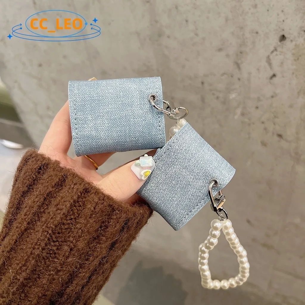 Funda protectora para Baseus AirGo, 1 anillo, AS01 AirGo, Camelia, perla, pulsera, encanto, Bowie E10/E11, funda suave, lindo Baseus M2 - imagen 5