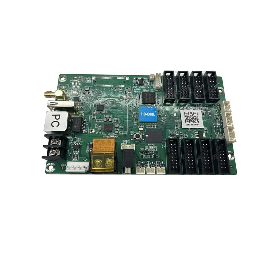 HuiDu-C08L Controlador HUB USB RGB 5V Wifi RJ45 - imagen 2