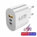 White EU Plug