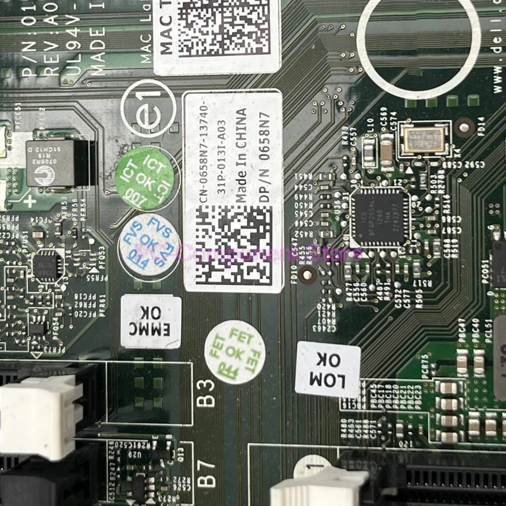 Placa base de servidor para DELL PowerEdge T620 0T5TFW F5XM3 MX4YF 658N7 0658N7 2CD1V - imagen 4