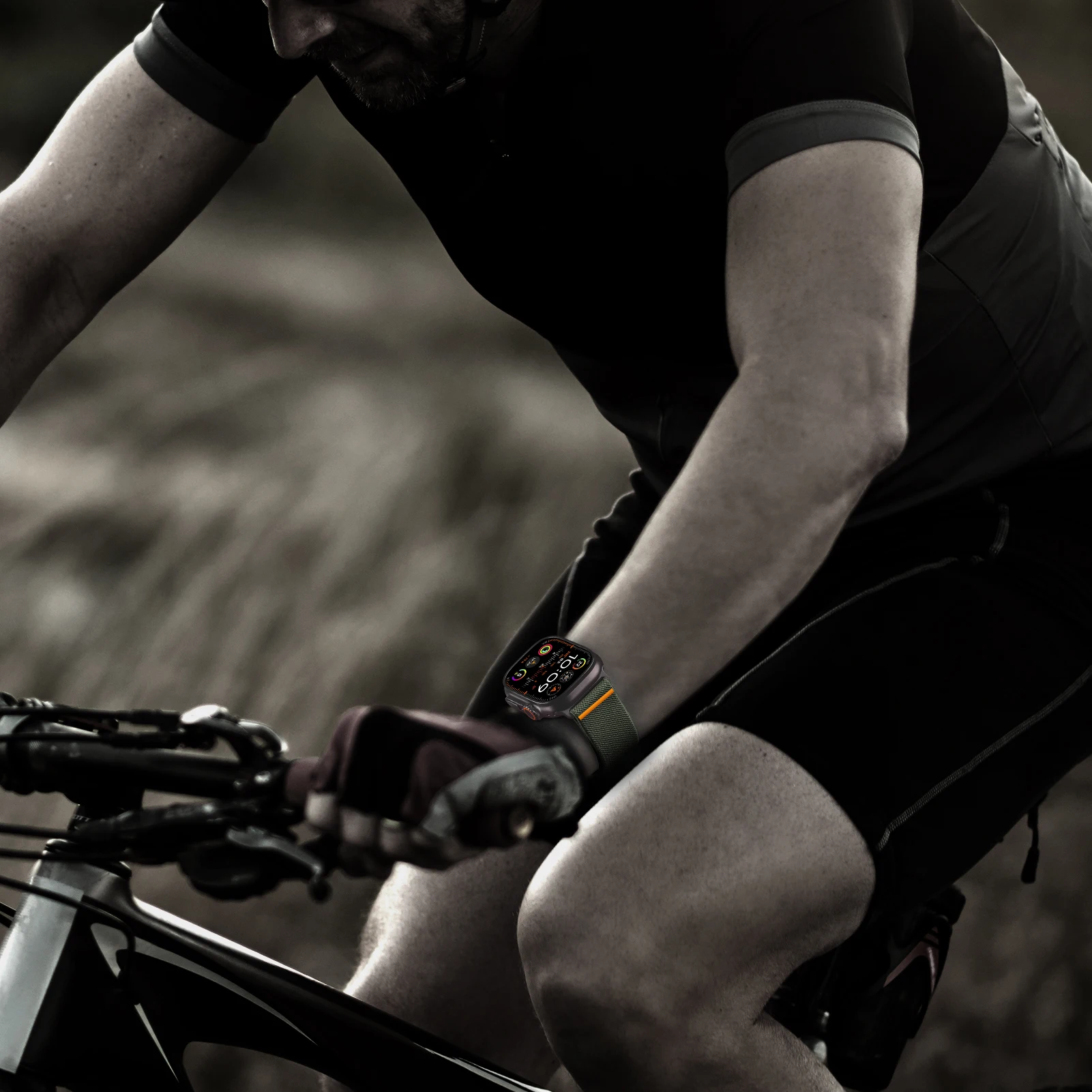 Correas para Apple Watch 10 band 46mm 42mm 40mm 49mm 44mm 45mm 41mm pulsera de paracaídas correa IWatch Series 9 8 7 5 6 3 SE ultra 2 - imagen 3