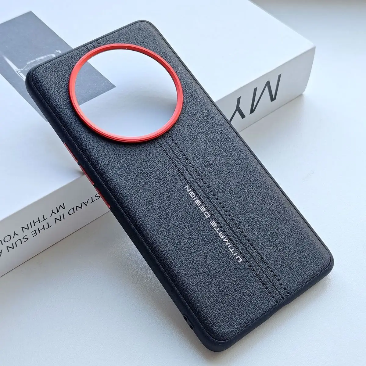 Para Huawei Honor X9D funda de lujo de cuero PU funda protectora trasera de moda para Huawei Honor x9d X9 D carcasa de teléfono - imagen 3