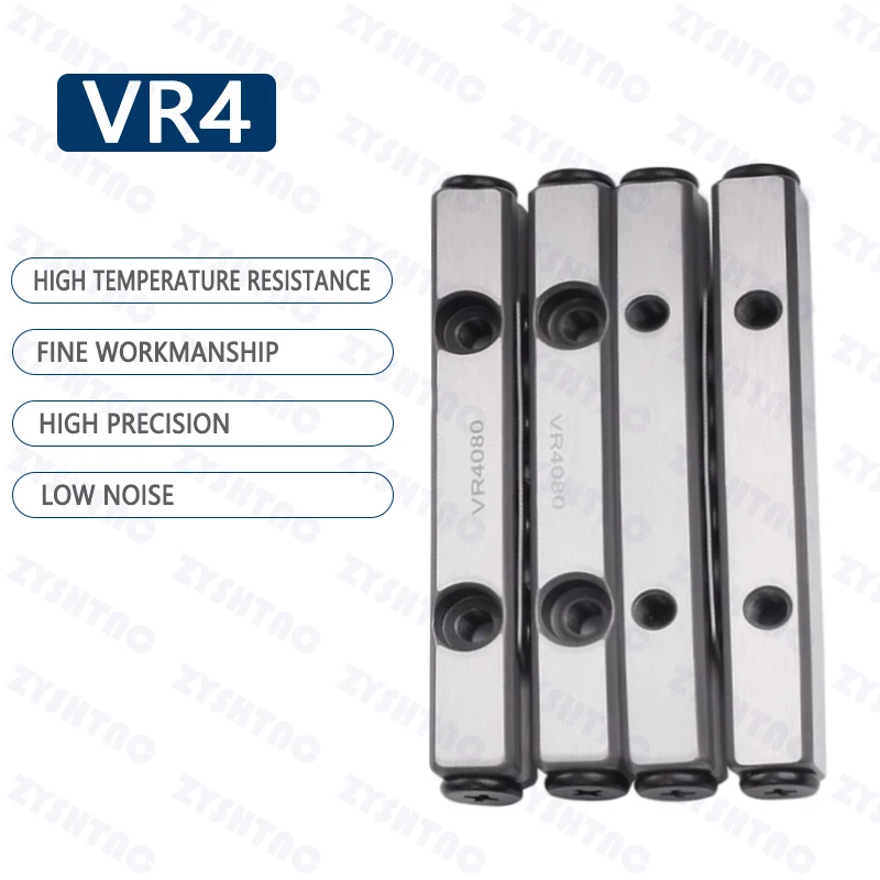 Guía de rodillos cruzados VR4 CRW4 NV SV VR4080/4120/4160/4200 VR4-80/120/160/200/240 movimiento lineal de alta precisión alta velocidad bajo ruido