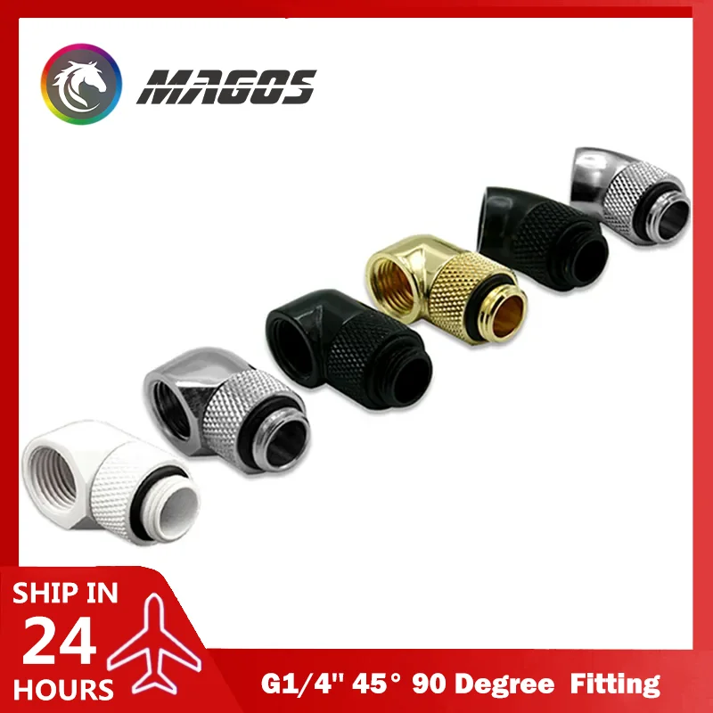 Adaptador Giratorio 90° G1/4" Neumático – Giro 360°