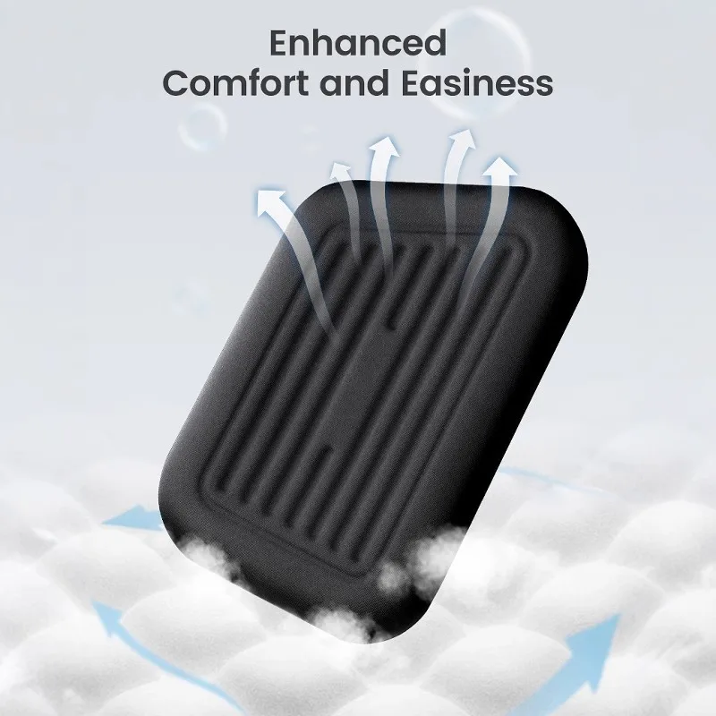 MiFuny-repos de manos para teclado dividido, almohadilla de escritorio suave de tipo dividido personalizado, reposamuñecas ergonómico para teclados mecánicos, regalos de juegos de oficina - imagen 4