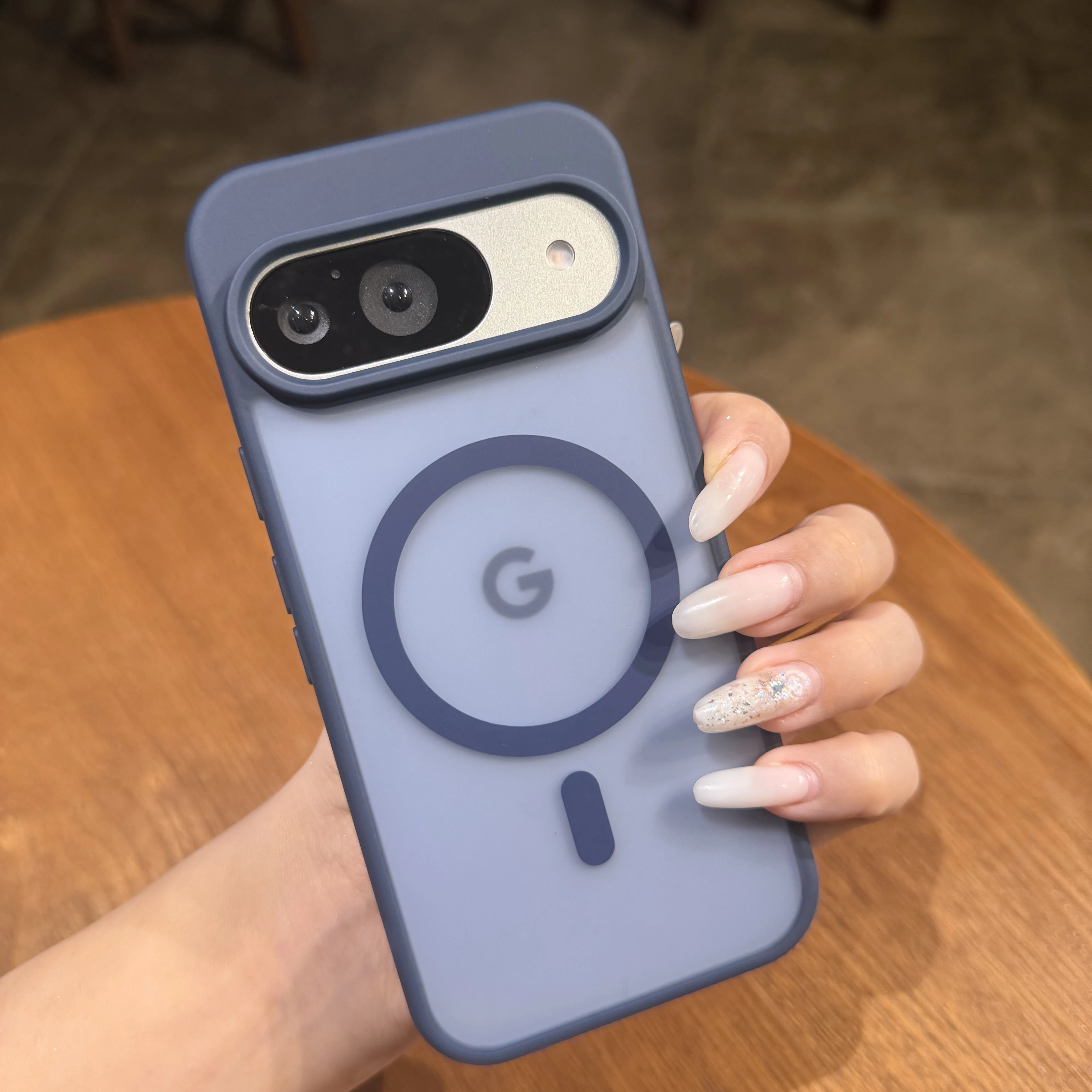 Parachoques híbrido mate magnético para funda Magsafe para Google Pixel 10 9 Pro XL protección esmerilada resistente cubierta Simple translúcida - imagen 4