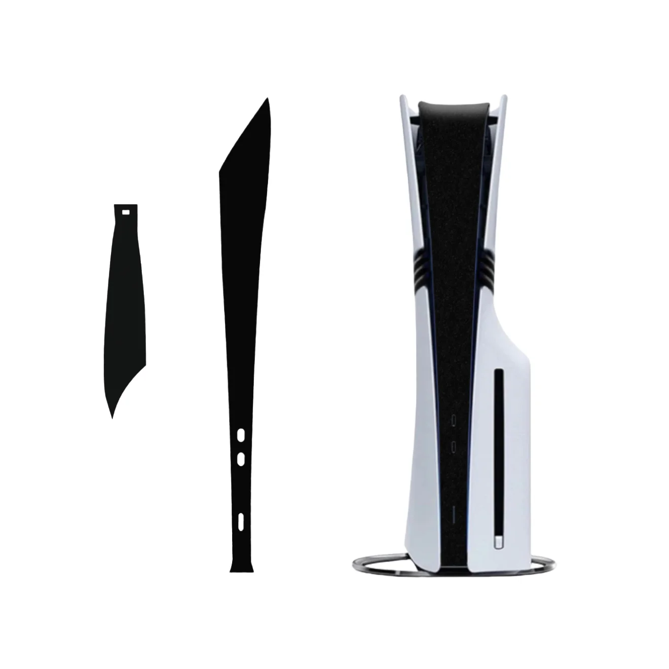 Para consola PS5 Pro, pegatina a prueba de polvo, pegatina decorativa de Host, película para PS5 Pro, pegatinas de piel