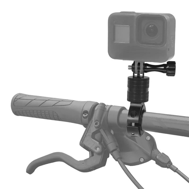 Soporte de abrazadera de manillar de 22-32mm para GoPro para Insta360 Osmo Pocket 3, soporte para teléfono, GPS, motocicleta, bicicleta, Vlog - imagen 5