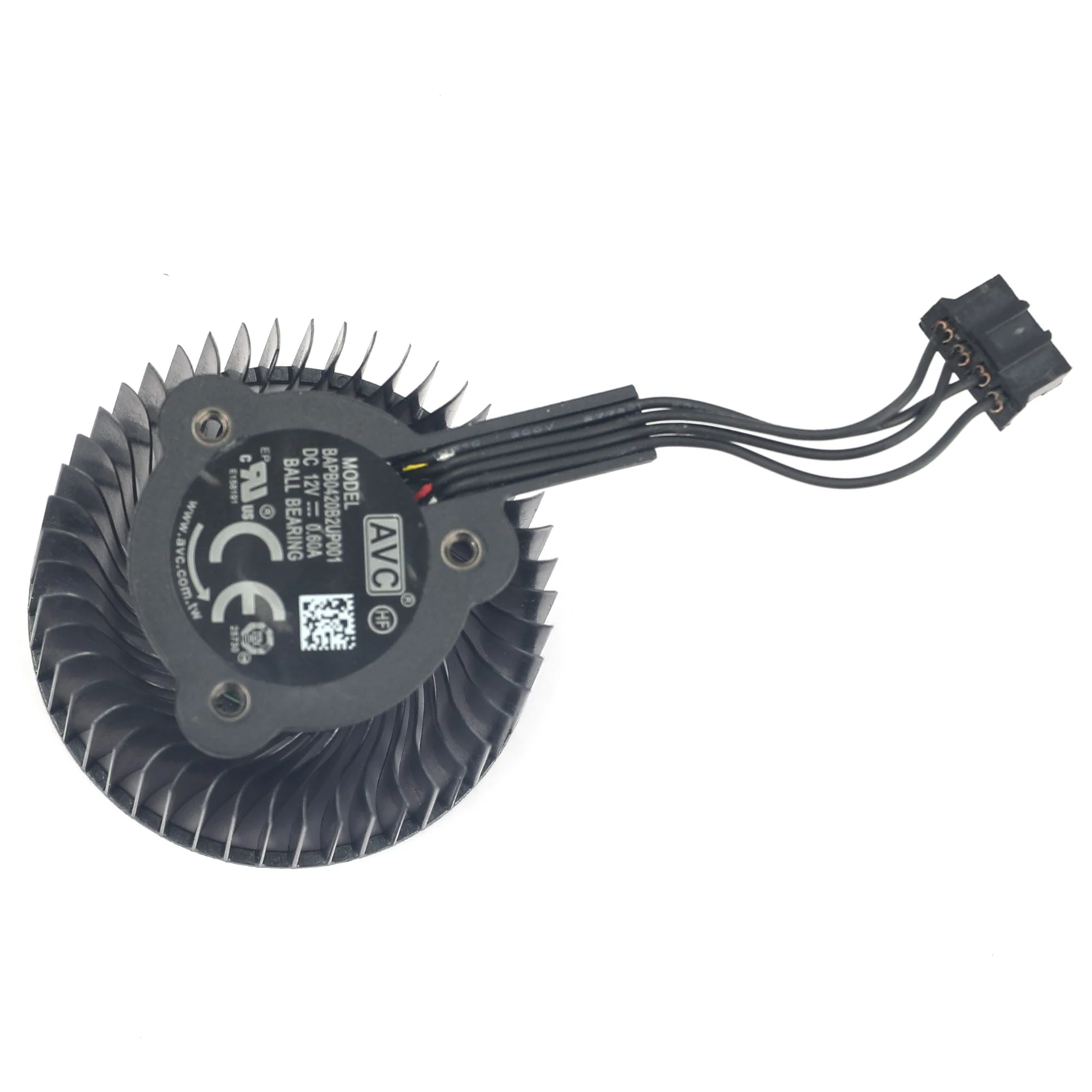 Original para PNY NVIDIA Quadro RTX A2000 6GB 12GB ventilador de tarjeta de vídeo 38MM BAPB0420B2UP001 ventilador de refrigeración de tarjeta gráfica - imagen 4