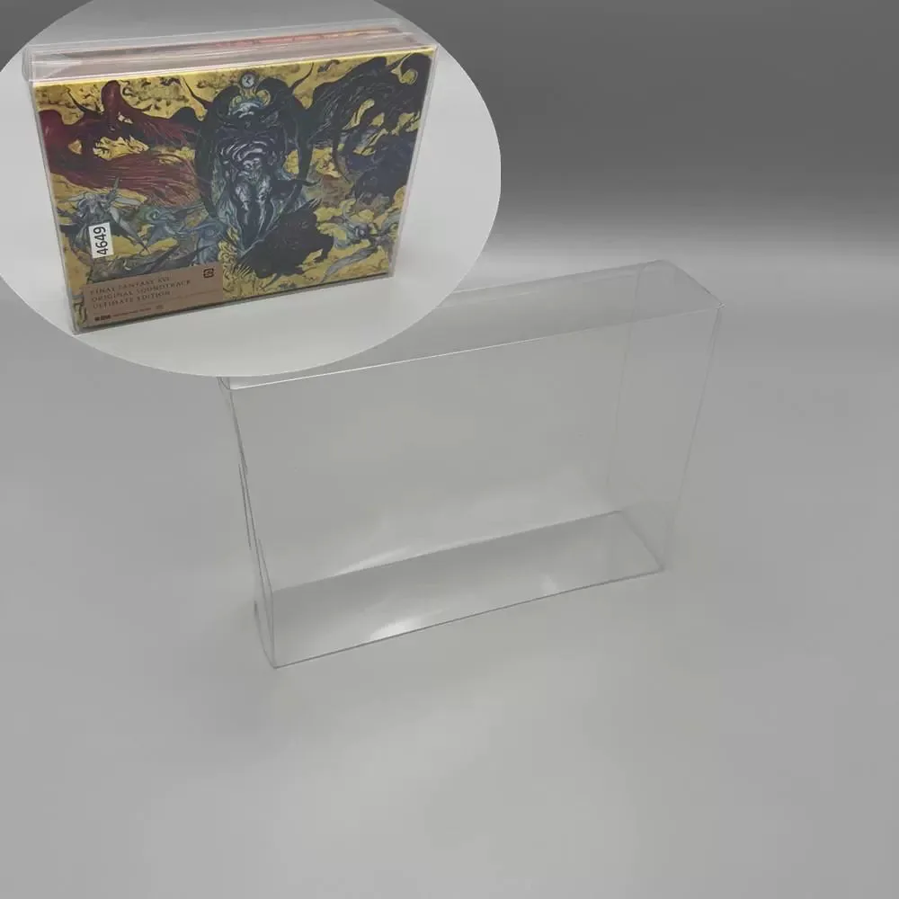 1 Protector de caja para Final Fantasy XVI OST CD estuche de exposición transparente caja de colección - imagen 2