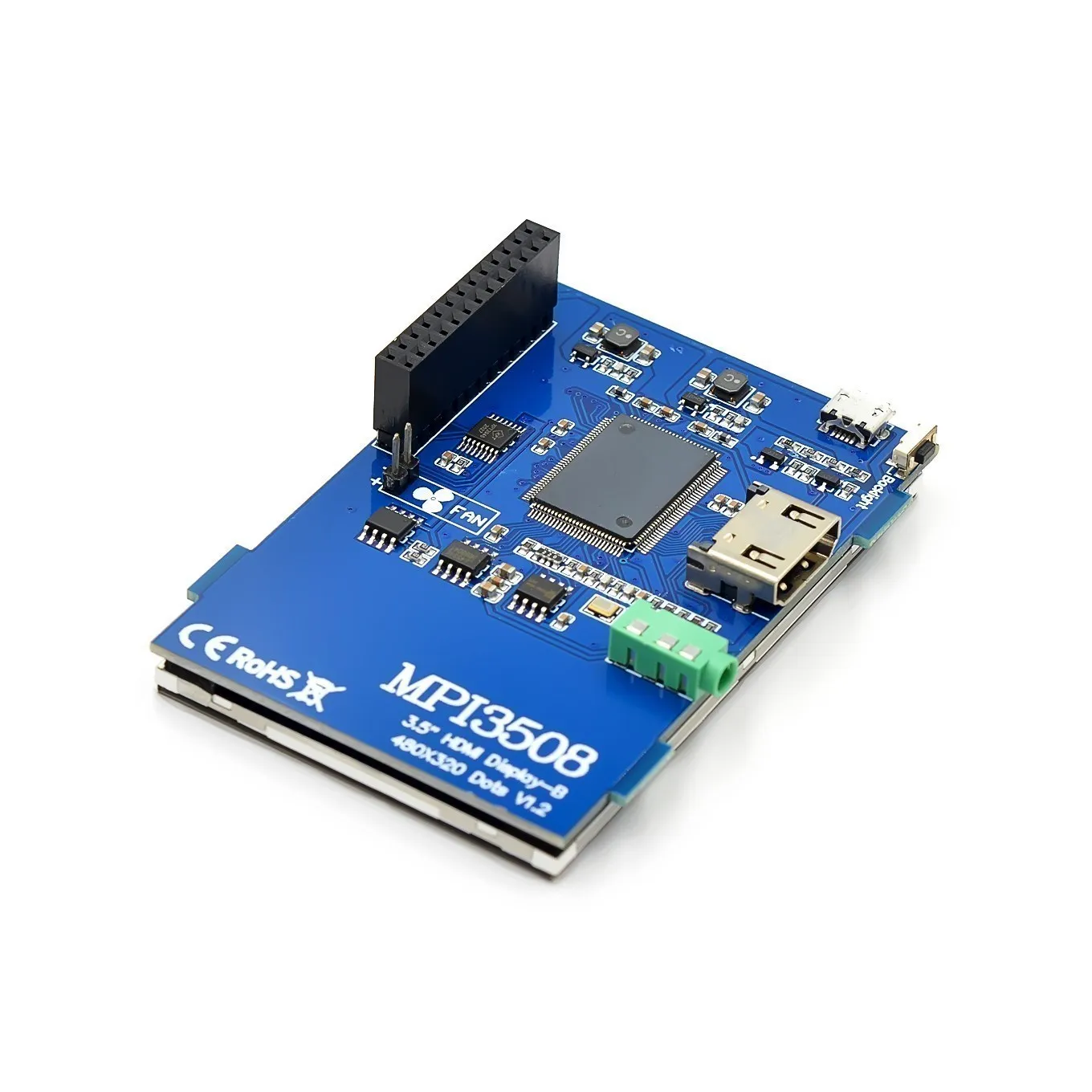 Pantalla táctil Real HD de 3,5 pulgadas, 1920x1080, LCD, USB, HDMI, para Raspberri 3, modelo B/Naranja Pi (juego de vídeo) MPI3508 - imagen 3