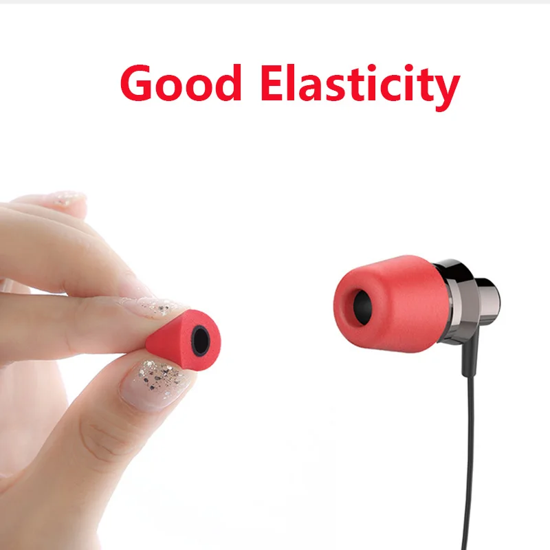 Nuevas y cómodas almohadillas para los oídos de espuma viscoelástica con aislamiento de ruido, orejeras de silicona para auriculares KZ, accesorios - imagen 5