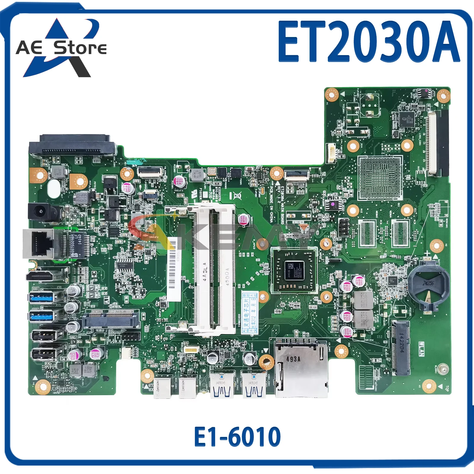 Para placa base de ordenador portátil ASUS ET2030 ET2030A con placa base de CPU de A4-6210 completamente probada funcionando OK nan