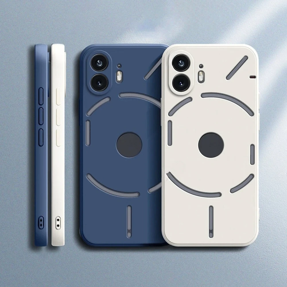 Funda de teléfono para nada teléfono (2) 2 dos Phone2 6,7 "A065 silicona líquida suave flocado interno protección de lente contraportada - imagen 2