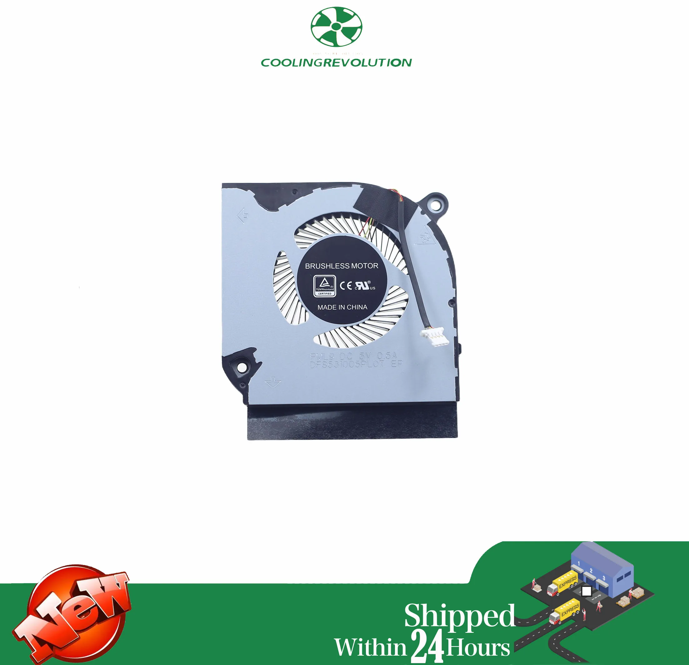 Ventilador Refrigeración Acer Nitro 5 AN517-41 AN515-44 – Compatible DC5V 0.5A - imagen 2