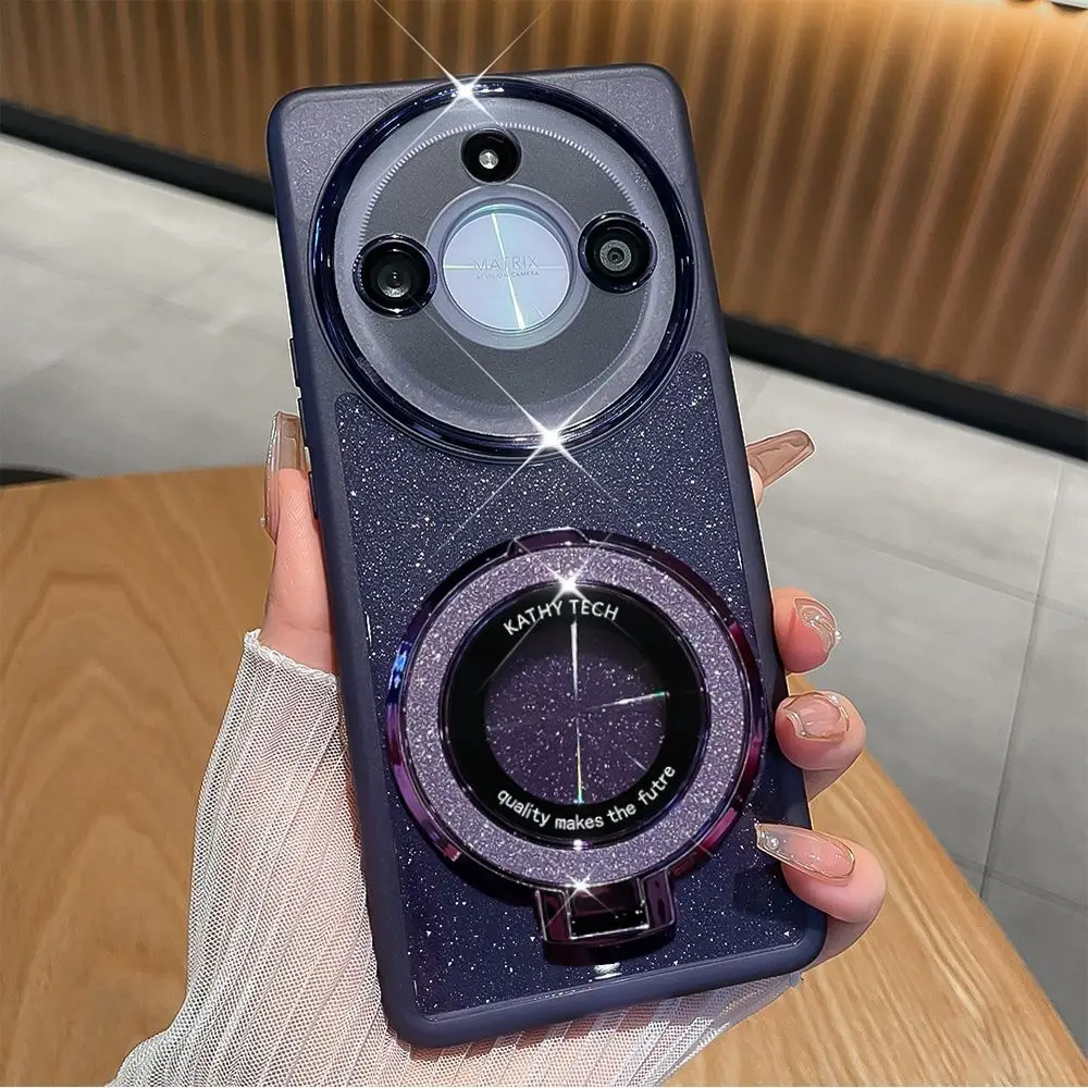 Funda trasera de TPU suave con anillo magnético para OPPO Realme, 11, 10 Pro Plus, Realme11, 11Pro, 10Pro - imagen 2