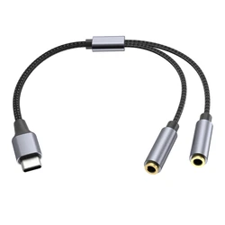 Adaptador USB-C a Jack 3,5 mm para Auriculares y Tablet