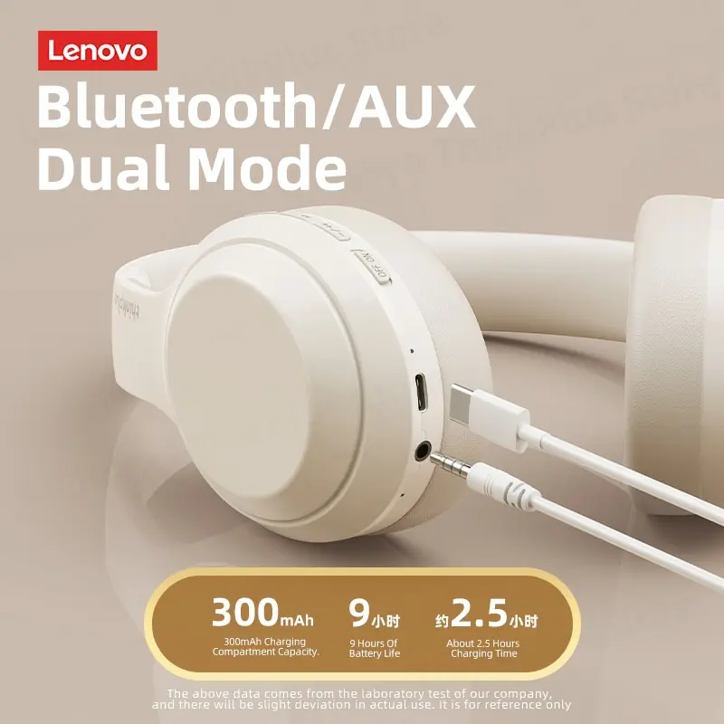 Lenovo Thinkplus TH10 TWS auriculares estéreo de baja latencia con larga resistencia auriculares Bluetooth para juegos auriculares de música con micrófono - imagen 5