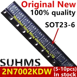 Transistor MOSFET 2N7002 SOT-23-6