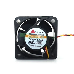 EB 40204YCM Ventilador Axial 40 mm 12 V de 3 Cables