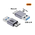 2x Micro B a USB A M