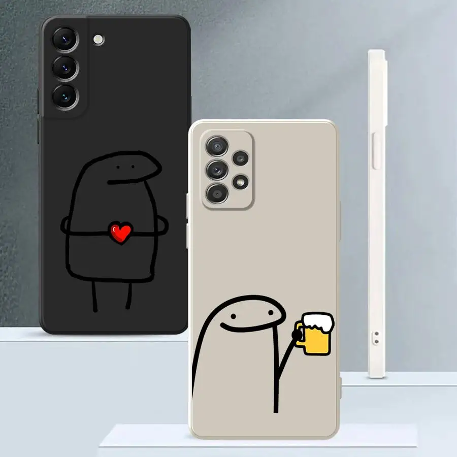 Funda de teléfono para Samsung Galaxy A35 A16 A24 A15 A36 A26 A34 A11 A12 A51 A22 A52 A13 A14 funda suave Match Man