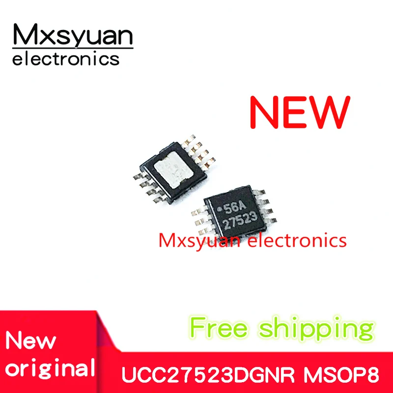 10 unids/lote 100% nuevo Original UCC27523DGNR UCC27523DGN UCC27523 27523 MSOP8