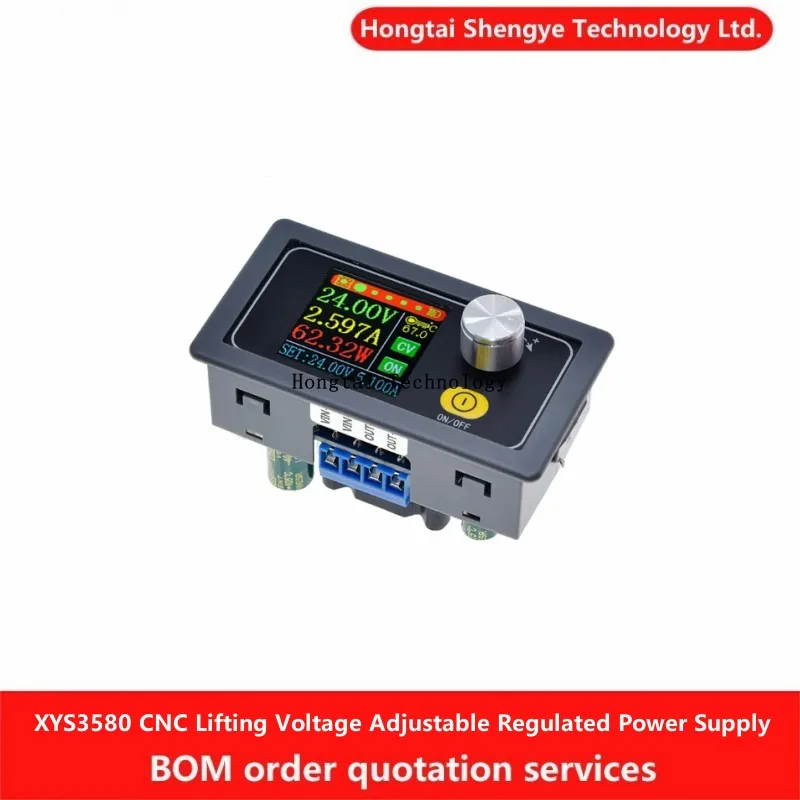 XYS3580 DC-DC NC Regulador de voltaje ajustable y de elevación Fuente de alimentación Módulo Boost Buck 5A 6V-36V 80W
