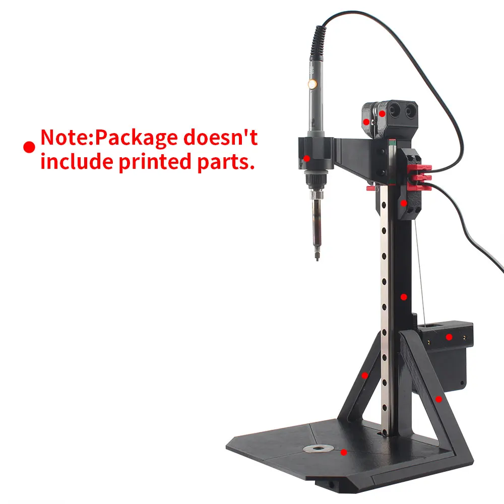 Juego de calor, herramienta de prensa de inserción, Kit de prensa sigilosa, punta de soldador, tuerca de inserción de hilo, Kit integrado M2 M3 M6 M8 para piezas de impresión 3D - imagen 3