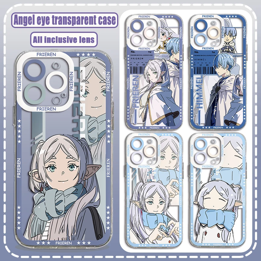 Funda de teléfono Anime Frieren Beyond Journeys End para IPhone 15 14 13 12 11 Mini Pro Max X XR XSMax 6S 6 7 8 Plus SE20