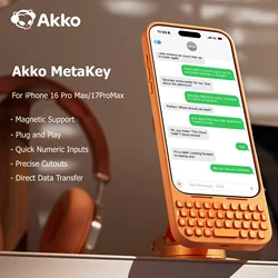 Akko MetaKey Funda Magnética para Teclado iPhone 16/17 Pro Max