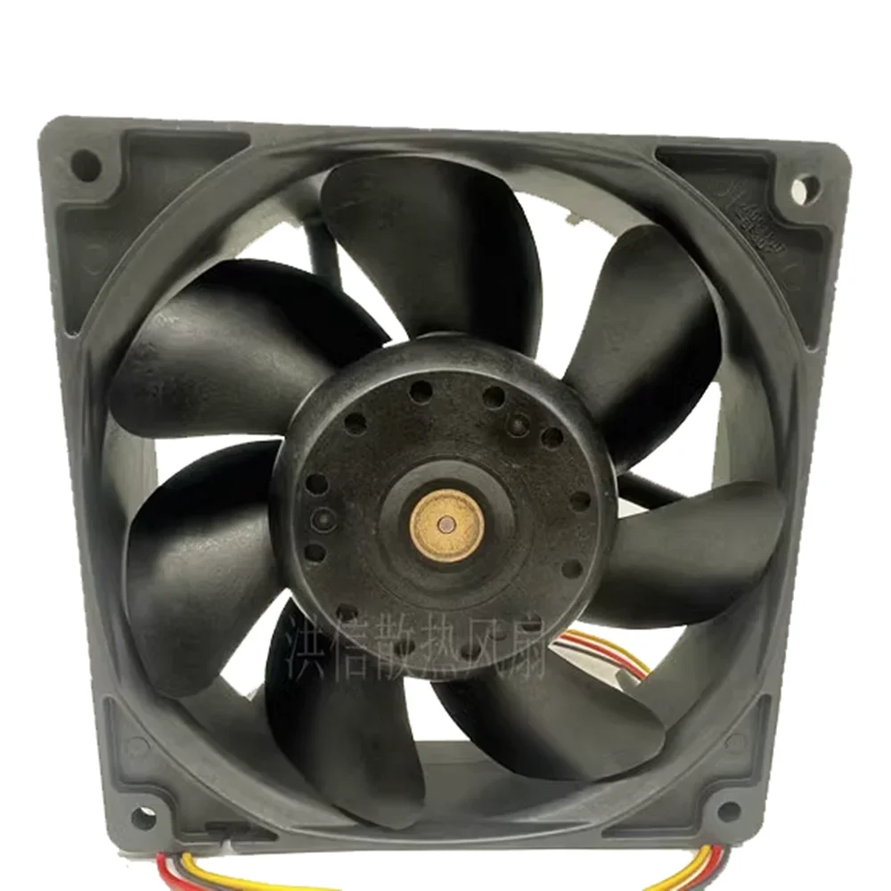 Para SANYO DENKI 9G1212E1D06 DC 12V 0.61A 120x120x38mm ventilador de refrigeración de servidor de 3 cables - imagen 2