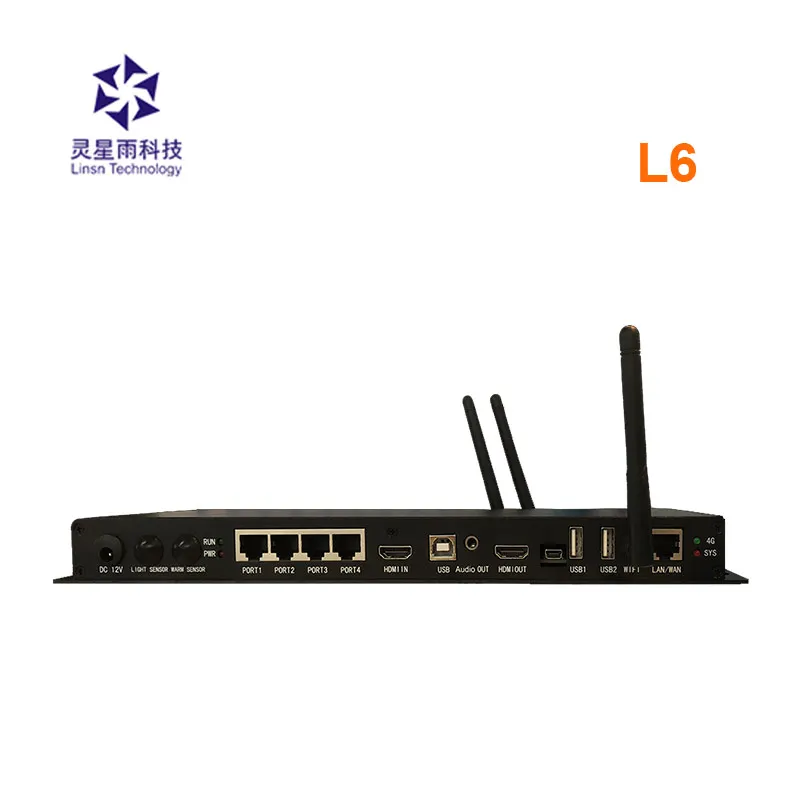 LINSN L1 L2 L3 L4 L6 Reproductor Asíncrono Caja de Sistema de Control de Vídeo LED con USB - imagen 5