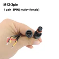 3pin M12 Male Female