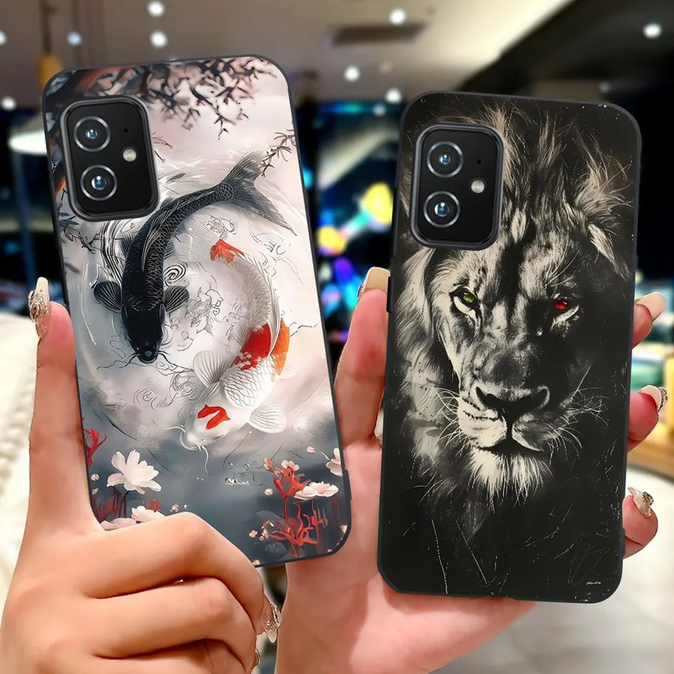 Para Asus Zenfone 8 ZS590KS Funda 5,9 "flor de lujo Funda trasera de silicona suave para teléfono Asus Zenfone8 8Z ZS590KS Fundas I006D Funda - imagen 2