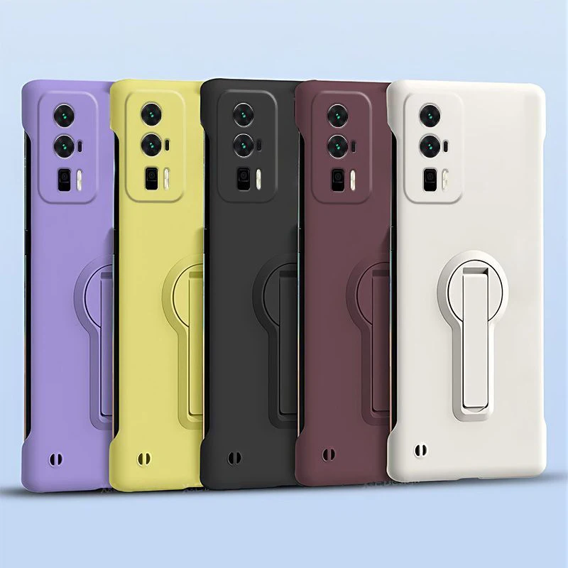 Funda de teléfono para Xiaomi Redmi 12 13 14C Redmi Note 11S 11 12 13 14 Pro Plus, Protector fino sin marco con soporte giratorio - imagen 5